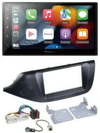 Pioneer DAB Bluetooth 2DIN USB MP3 Autoradio für Kia Ceed (ab 12) schwarz