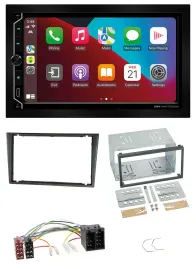 Автомагнитола ESX 2 DIN DAB USB MP3 Bluetooth для Opel Combo C/Corsa C/Tigra/Meriva