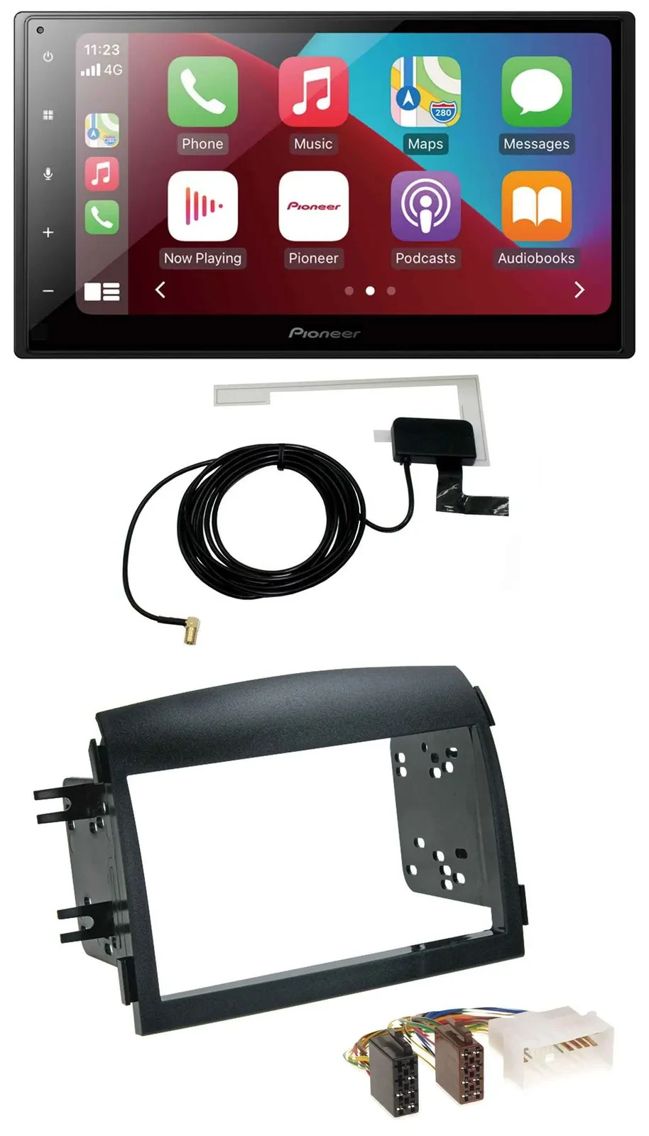 Pioneer USB Bluetooth DAB MP3 2DIN Autoradio für Hyundai Sonata NF 2005-2008