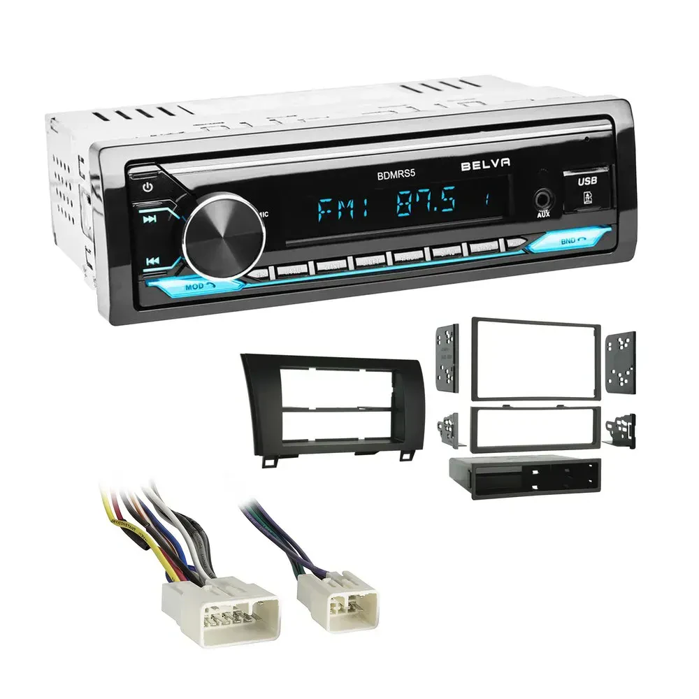 Установочный комплект для автомагнитолы для Toyota Tundra 2007–2013 Belva BDMRS5 Single DIN (Non-Amplified)