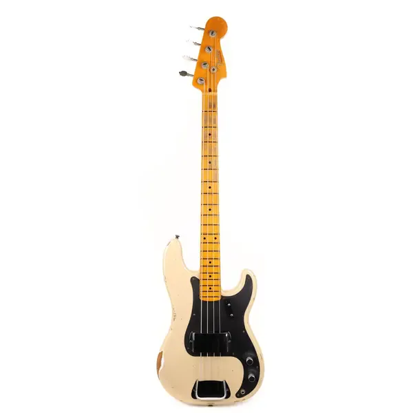 Бас-гитара Fender Custom Shop 1958 Precision Bass Relic Faded Desert Sand