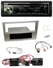 Автомагнитола для Opel Corsa D Pioneer DAB USB MP3 CD Satin Stone (2009–2014)