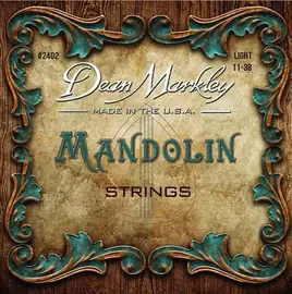 Комплект струн для мандолины Dean Markley DM2402, фосфорная бронза, 11-38