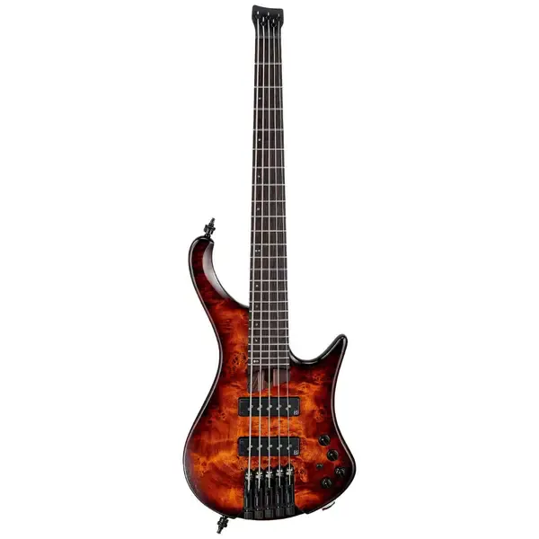 Бас-гитара Ibanez EHB1505 Headless 5-String Panga Panga FB, Dragon Eye Burst