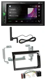 Pioneer MP3 DAB AUX 2DIN Bluetooth Autoradio für Peugeot Boxer Citroen Jumper Fi