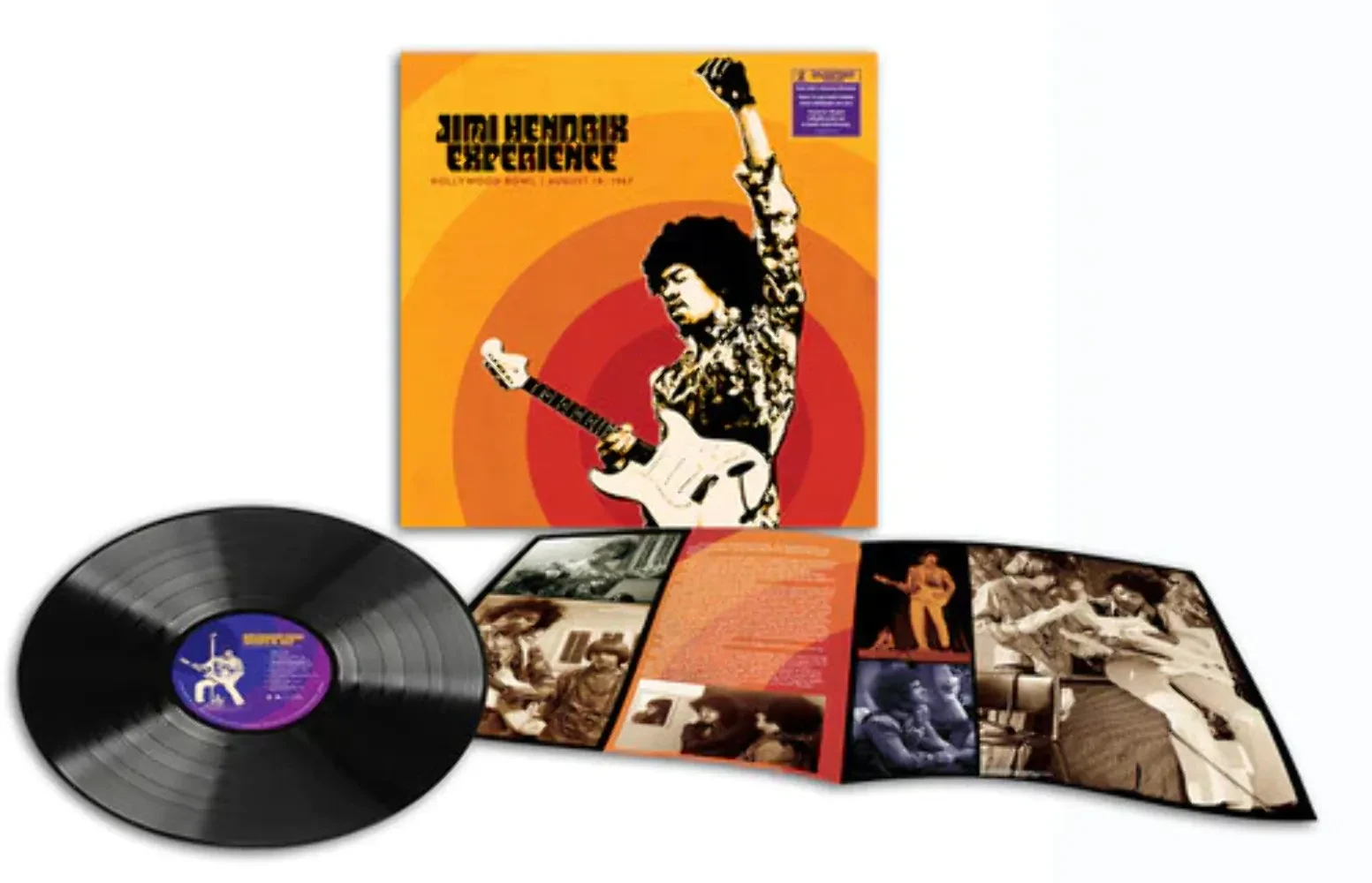 Виниловая пластинка Jimi Hendrix Experience – Live At The Hollywood Bowl: August 18, 1967 Релиз 2023