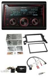 Pioneer 2DIN DAB Lenkrad Bluetooth USB CD Autoradio für Suzuki Grand Vitara 2005