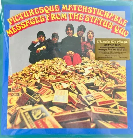Виниловая пластинка Status Quo – Picturesque Matchstickable Messages From The Status Quo LP цветной винил