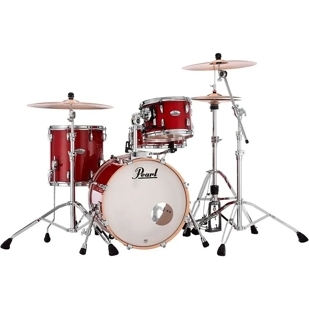 Pearl Professional Maple 3-Piece Shell Pack with 20" Bass Drum Sequoia Red