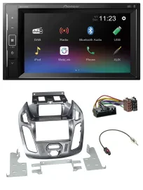 Автомагнитола для Ford Transit Connect Pioneer 2DIN DAB MP3 Bluetooth USB с дисплеем