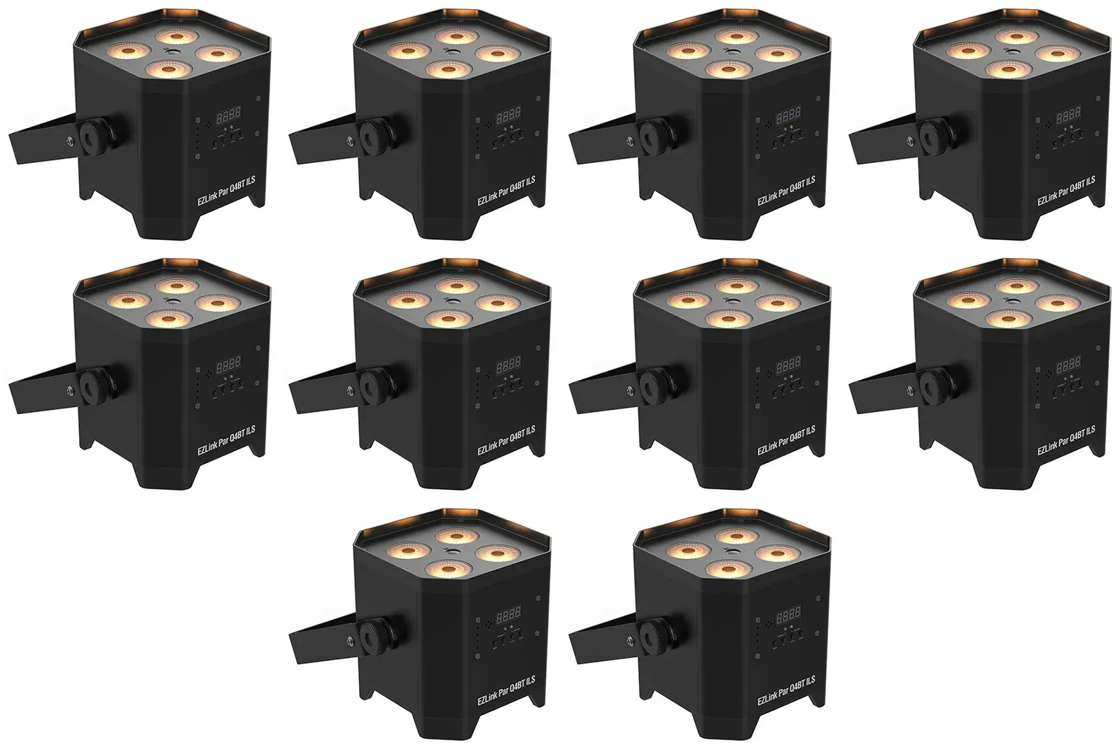 Светодиодный прибор Chauvet DJ EZLink Par Q4BT ILS RGBA (10 штук)