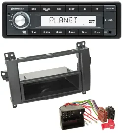 Continental USB MP3 AUX 1DIN Autoradio für Mercedes Vito Viano W639 06-14
