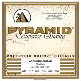 Струны для акустической гитары Pyramid 328100 Phosphor Bronze 13-56