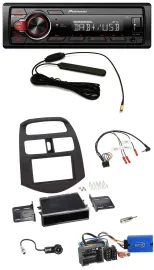 Pioneer MP3 DAB 1DIN Lenkrad USB Autoradio für Chevrolet Spark 2013-2015