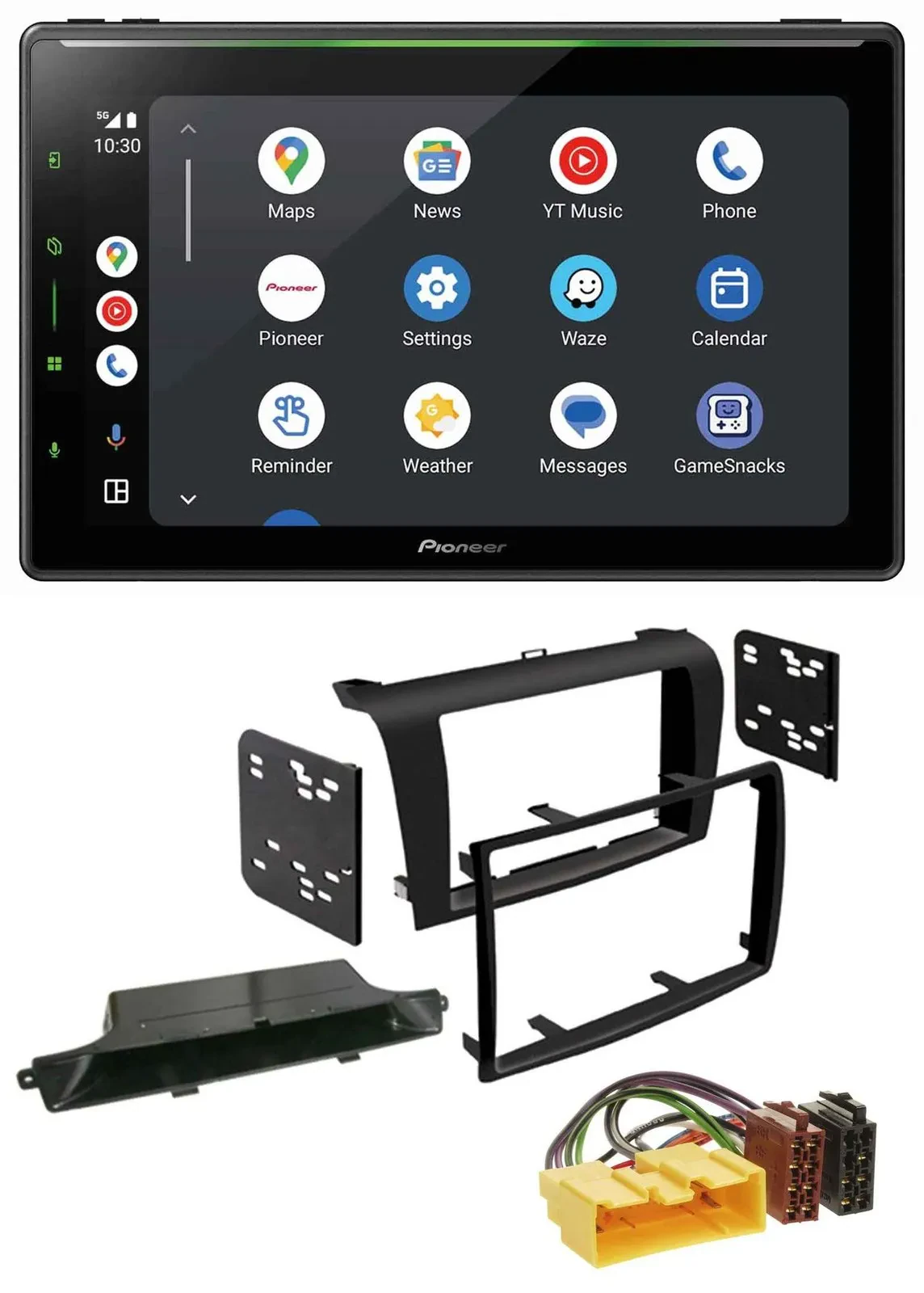 Автомагнитола для Mazda 3 (2003–2009) Pioneer 2-DIN MP3 USB Bluetooth DAB
