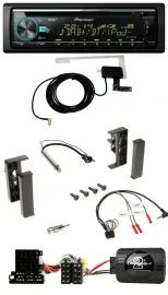 Pioneer MP3 Lenkrad CD USB DAB Autoradio für Audi A2 A3 A4 A6 1999-2000