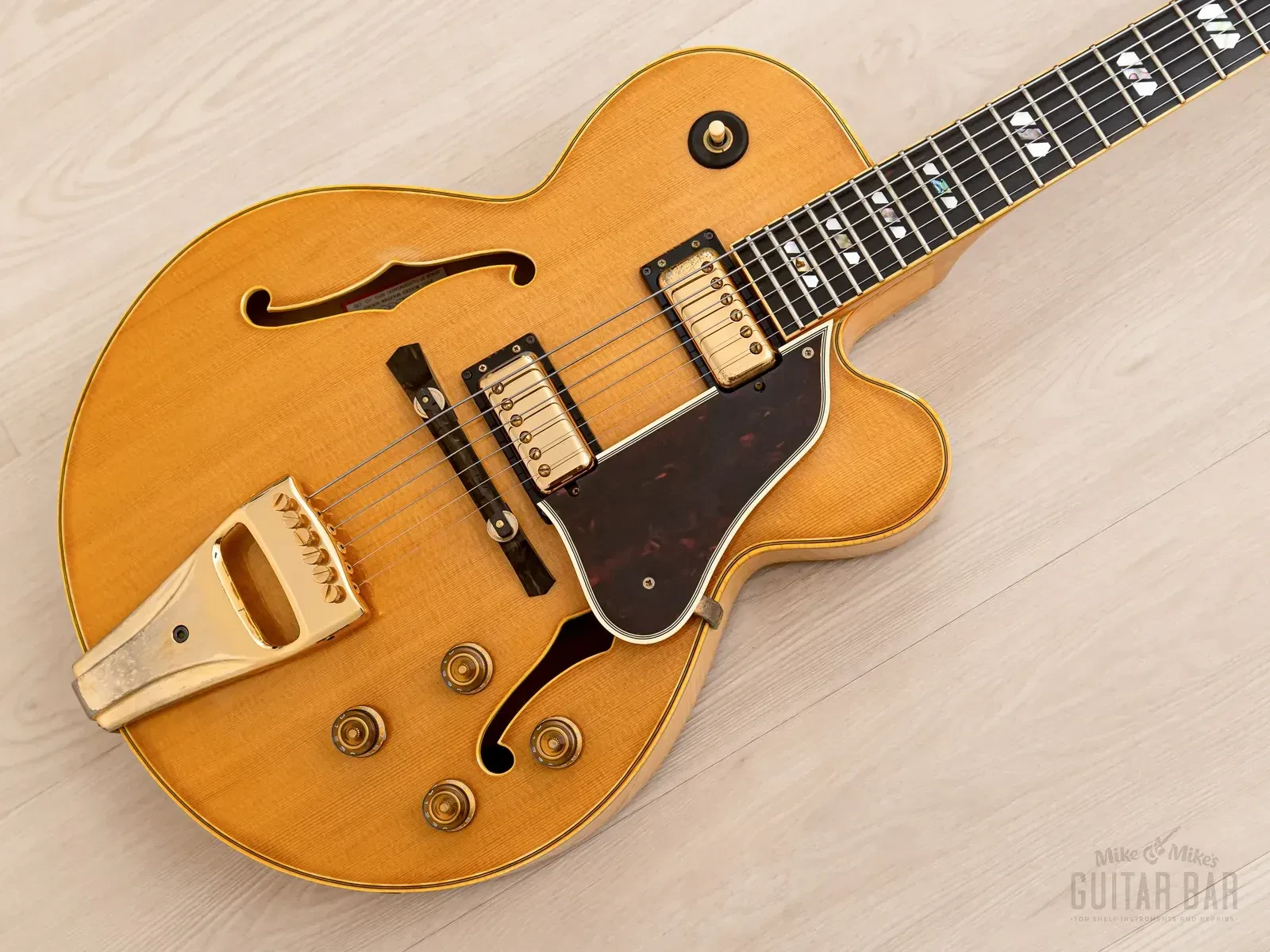 1979 Greco SW-1200 Vintage 15" Archtop Electric Guitar w/ Maxon Pickups, Japan