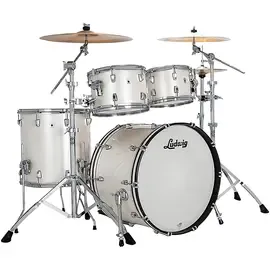 Ударная установка акустическая Ludwig NeuSonic 4-Piece Mod 2 Shell Pack With 22" Bass Drum Silver Silk