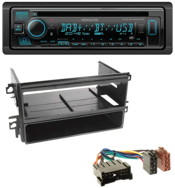Kenwood Bluetooth DAB CD MP3 USB Autoradio für Hyundai Santa Fe Sonata bis 05