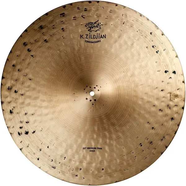 Тарелка барабанная Zildjian 22" K Constantinople Medium Thin Ride