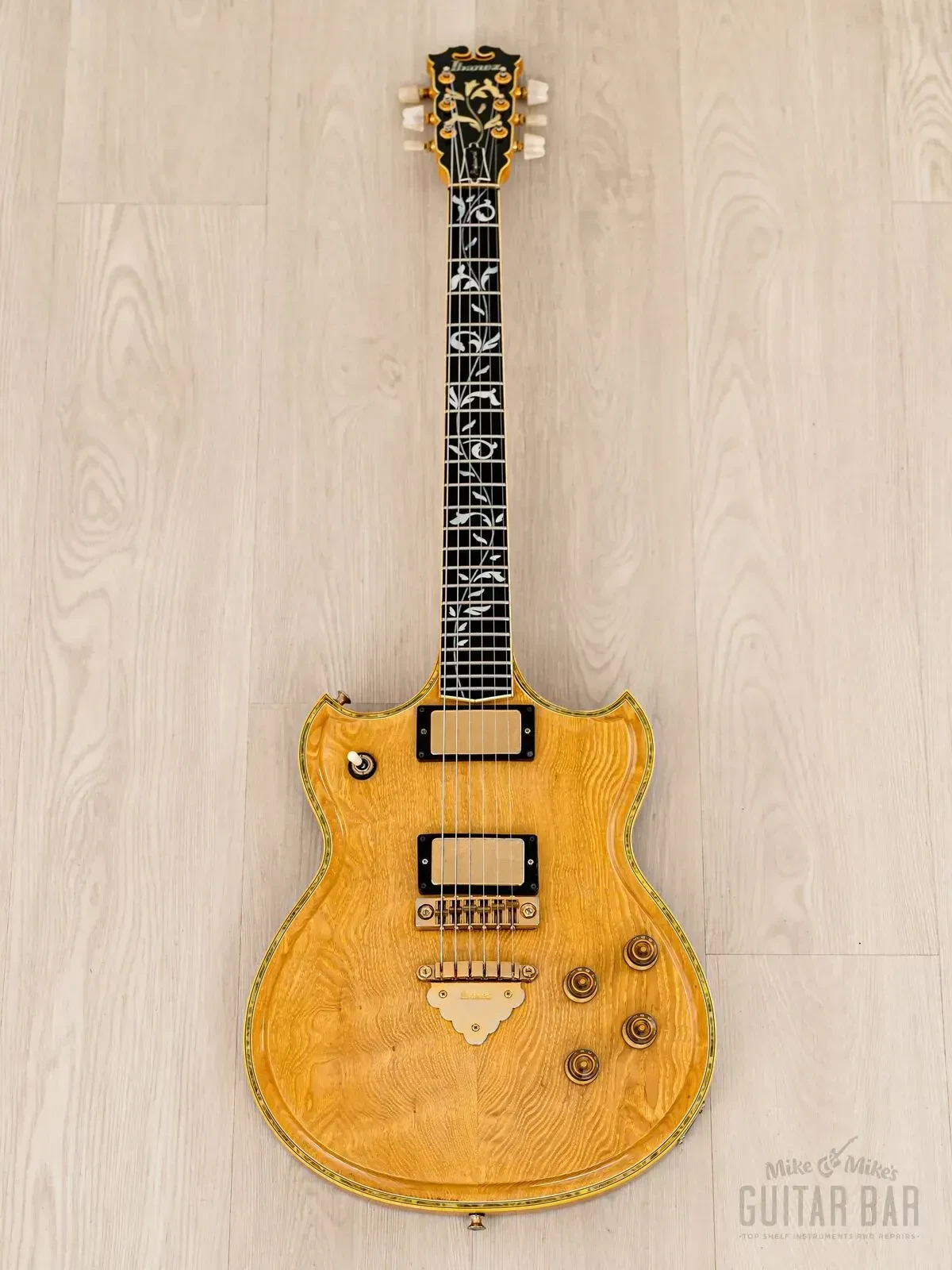 Электрогитара Ibanez Bob Weir Signature 2681 Professional HH Natural w/case Japan 1978