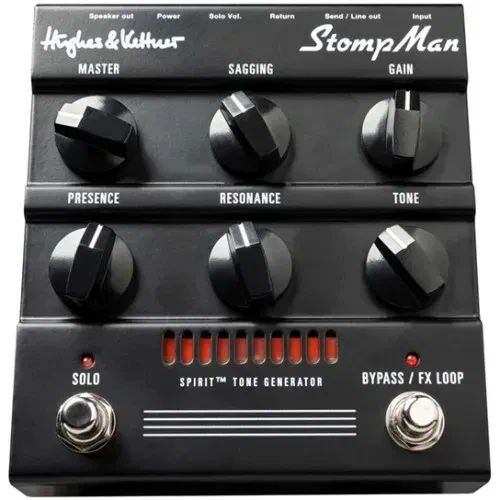 Б/У Усилитель для электрогитары Hughes & Kettner StompMan 1-канальный, 50W, педальный формат, FX Loop, Solo