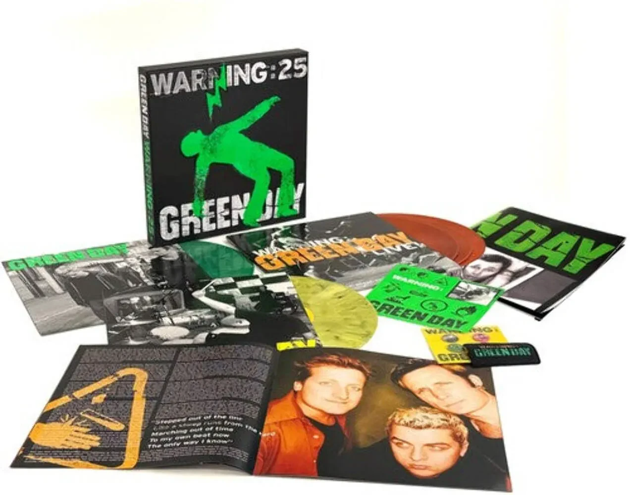 Виниловая пластинка Green Day – Warning Релиз 2025