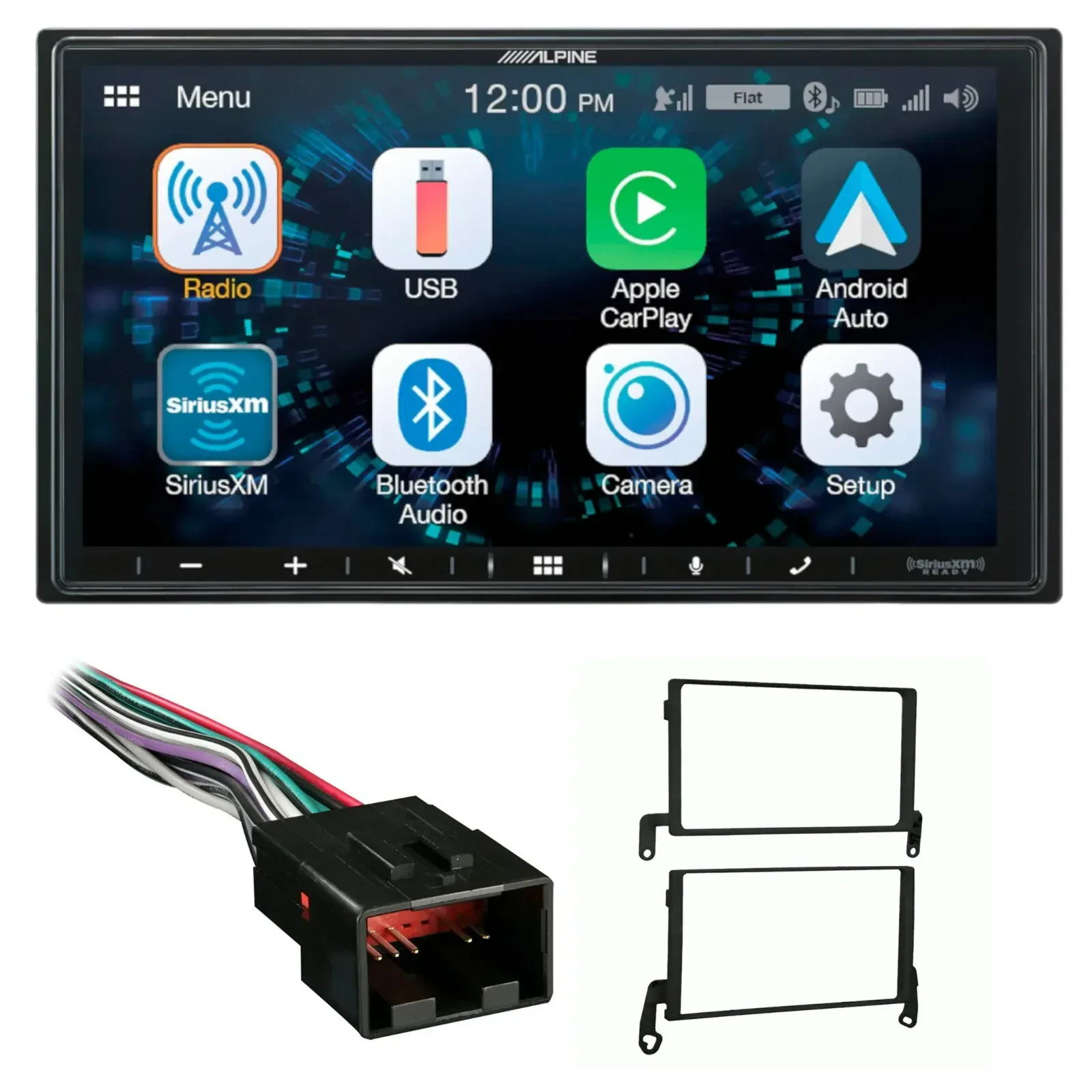 Автомагнитола для Ford F-150 (1999–2004) Alpine Upgrade I 650 Double DIN, Bluetooth