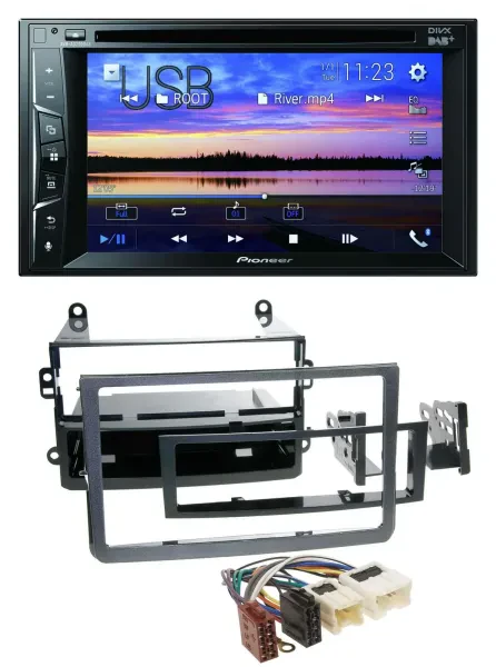 Pioneer Bluetooth 2DIN USB DVD DAB MP3 Autoradio für Nissan 350Z Coupe Roadster