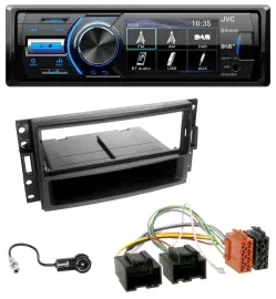 JVC Bluetooth MP3 USB DAB Autoradio für Chevrolet Corvette Uplander 05-13