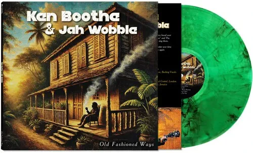 Виниловая пластинка Ken Boothe & Jah Wobble - Old Fashioned Ways [New Vinyl LP] Colored Vinyl, Green
