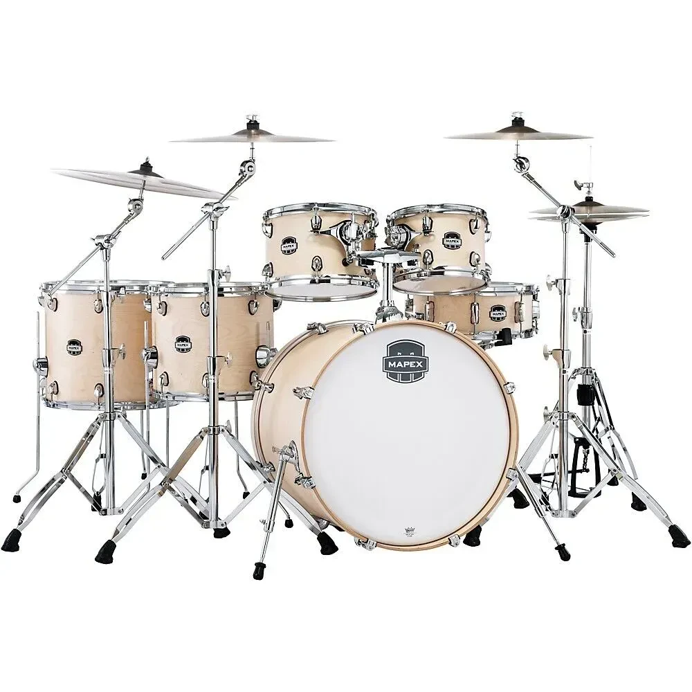 Ударная установка Mapex Mars Maple Studioease (набор, 6 шт.) 22" бас-барабан, Natural Satin