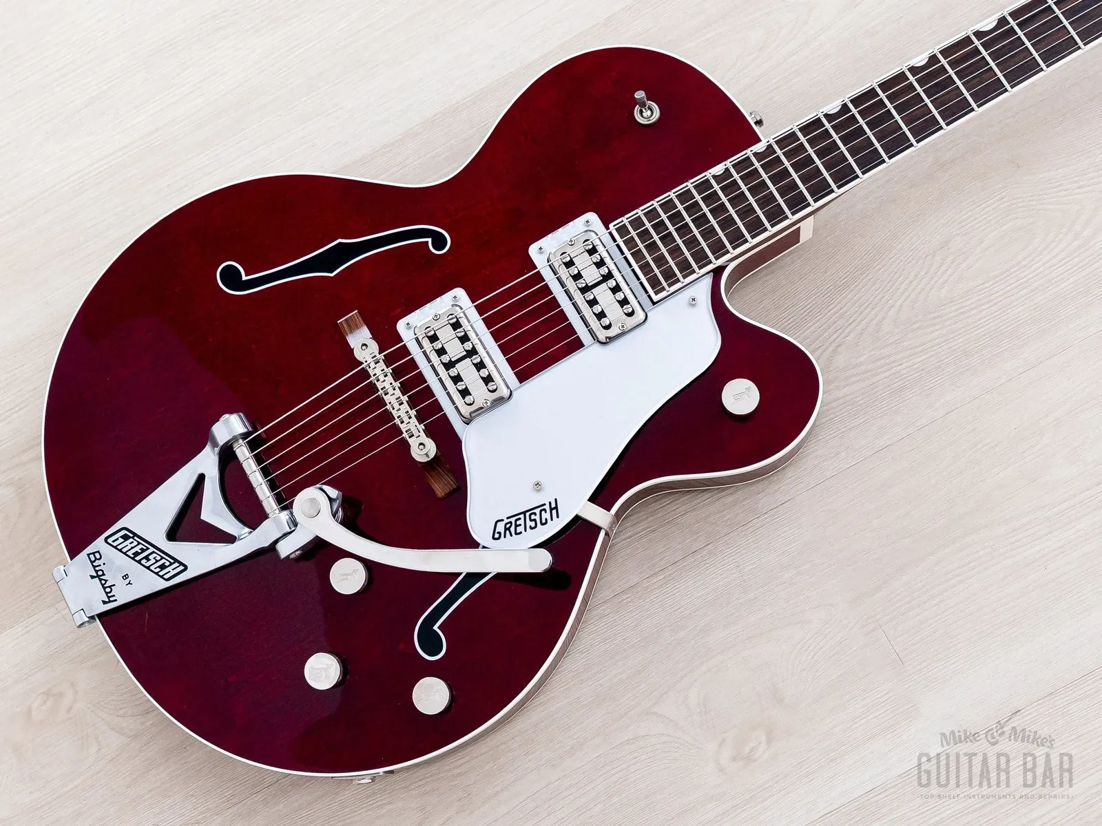 2022 Gretsch G6119T-ET Players Edition Tennessee Rose Electrotone w/ Case, CoA