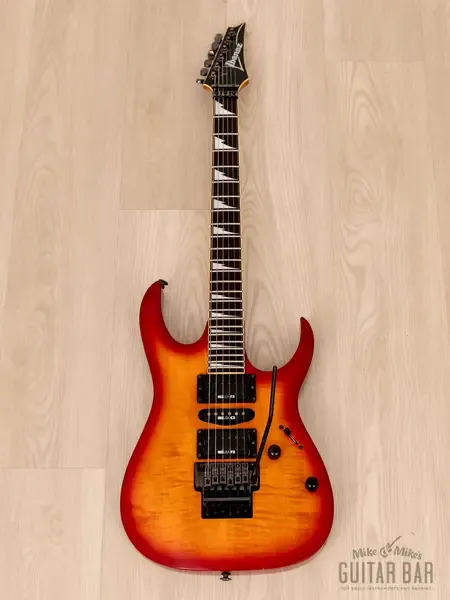 Электрогитара Ibanez RG770FM HSH Cherry Sunburst  Japan 1990