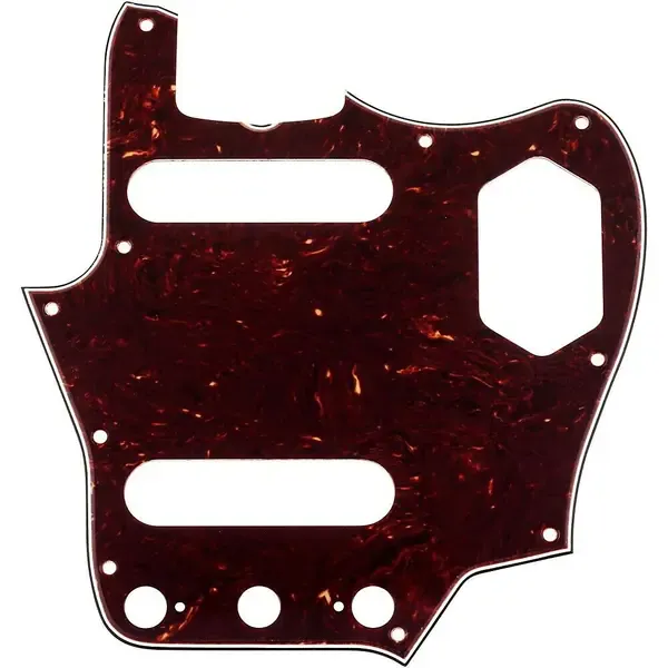 Панель для гитарной деки Fender 65 Jaguar Pickguard, 4-Ply, Brown Shell