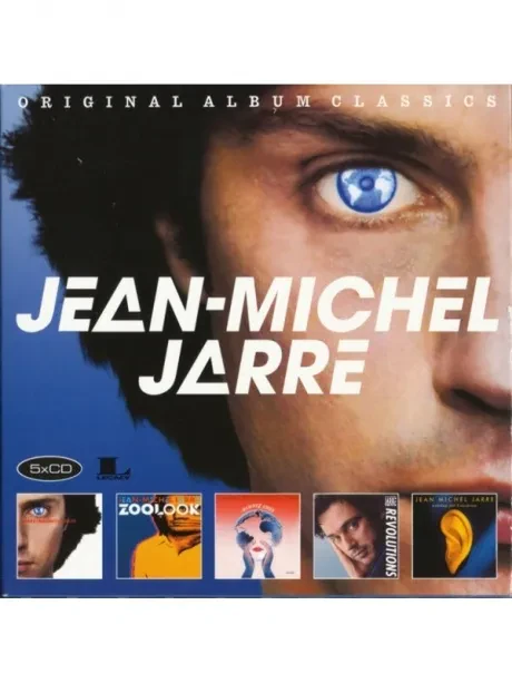 JEAN MICHEL JARRE - Original Album Classics (Magnetic Fields / Zoolook / Rendez-Vous / Revolutions / Waiting For Coustea (5CD)