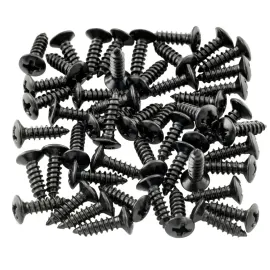 M557-50 Саморез 3х12мм, черный, 50шт, Musiclily