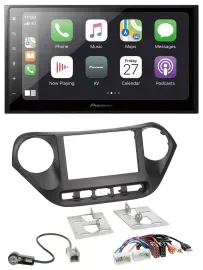 Pioneer MP3 Bluetooth DAB 2DIN USB Autoradio für Hyundai i10 ab 2013 AUX USB