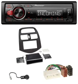 Pioneer Bluetooth USB DAB MP3 Autoradio für Chevrolet Spark (KLM 2012-2013)
