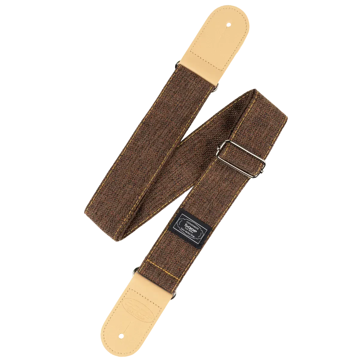 Ремень для гитары Sqoe JTBD-0631 Brown
