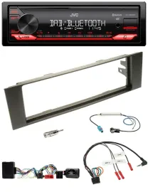 JVC Bluetooth USB DAB Lenkrad Autoradio für Audi A3 03-06 vollaktiv