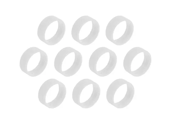 Elite Core SFC-BAND-WHITE-10PK Colored SuperFlex ID Rings