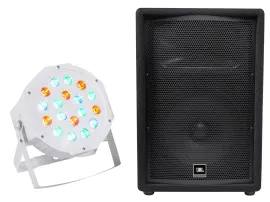 JBL Pro JRX212 12" 1000 Watt Pro Passive PA/DJ Speaker 8 Ohm JRX 212+Wash Light