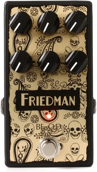 Педаль эффектов для электрогитары Friedman BE-OD LTD Artisan Edition Overdrive