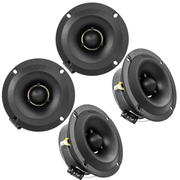 Pair (2) NVX VPRO35TW 120W RMS 3.5" V-Series Pro Super Bullet Tweeters