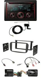 Pioneer 2DIN Lenkrad DAB USB CD Bluetooth Autoradio für Ford Galaxy Focus C-Max