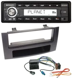 Автомагнитола для VW Touareg/Multivan T5/Transporter Continental 1 DIN USB, AUX, DAB, MP3