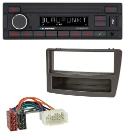 Blaupunkt USB AUX Bluetooth MP3 Autoradio für Honda Civic 04-06 autom. Klima sch