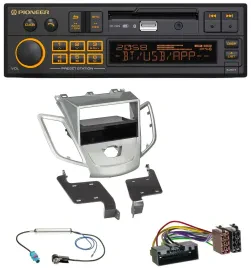 Pioneer DAB MP3 USB Bluetooth Autoradio für Ford Fiesta JA8 10-17 ohne Display s