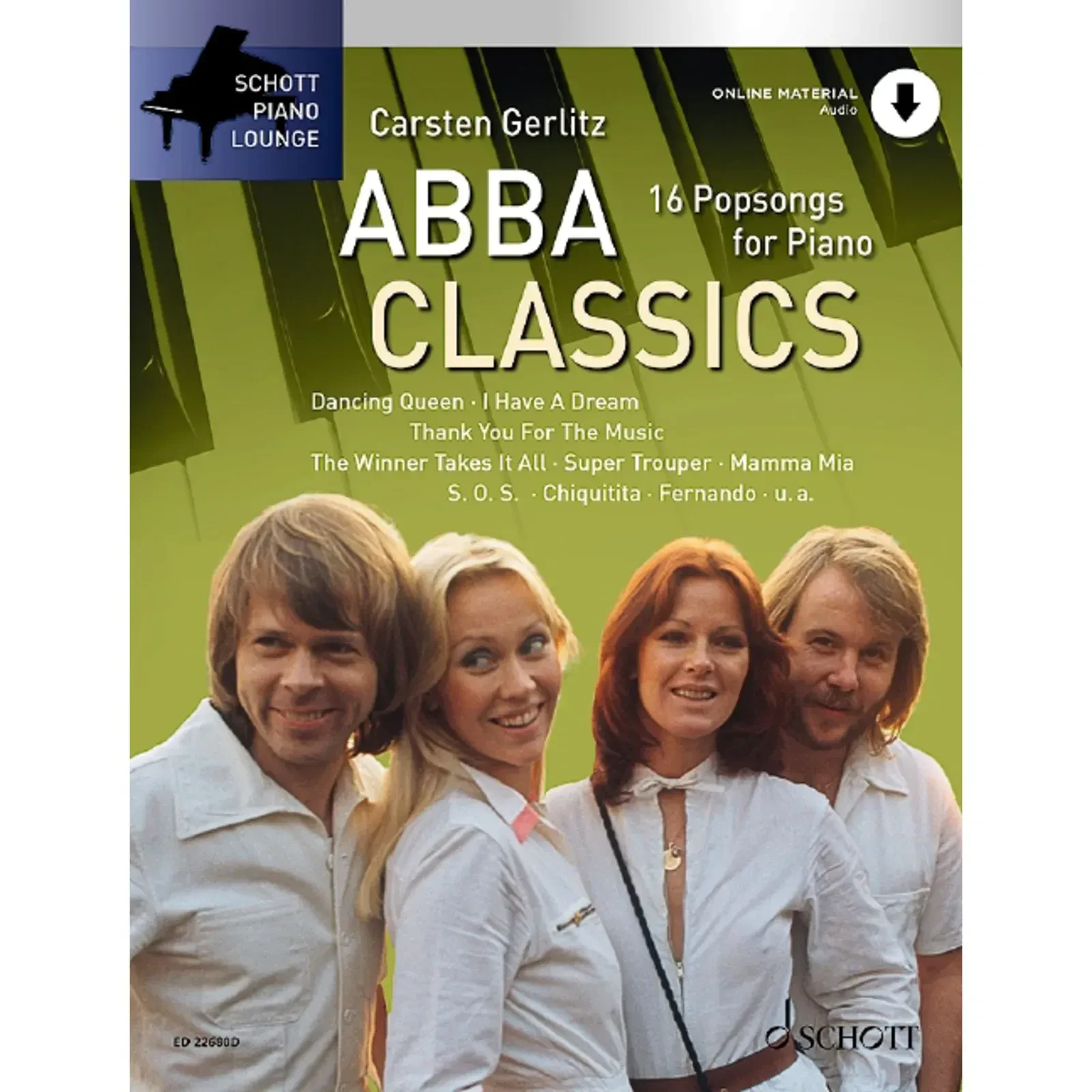 Сборник песен Schott Music ABBA Classics